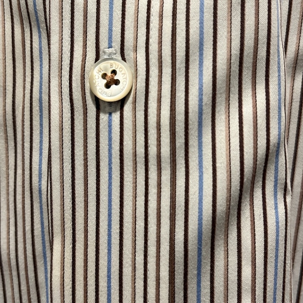 Bugatchi Shirt Men’s  Long Sleeve  classic fit xl - Picture 5 of 5